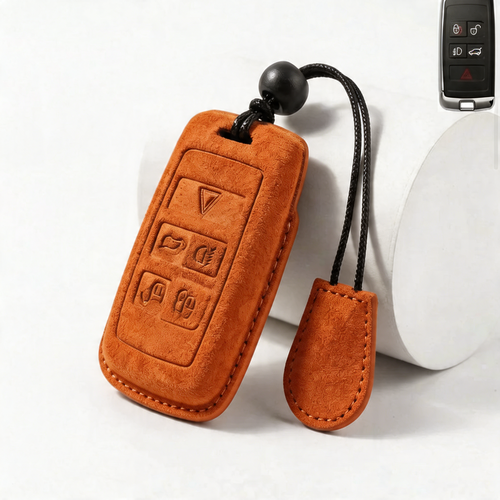 Suede Key Fob Cover Fits Land/Range Rover