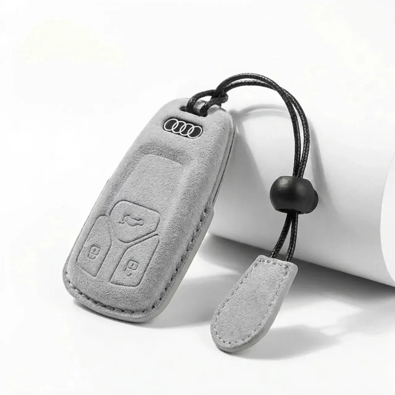 Suede Key Fob Cover Fits Audi  – Select Your Key Type