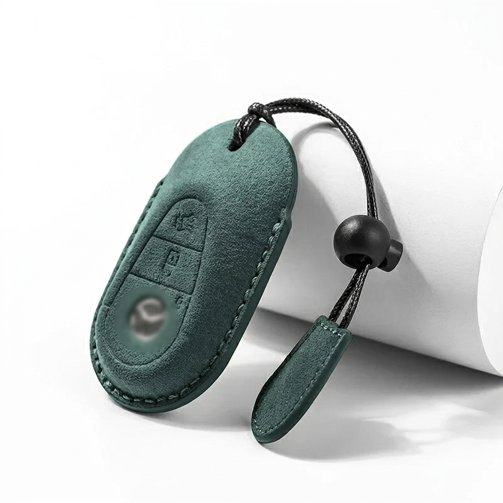 Suede Key Fob Cover Fits Mercedes-Benz – Select Your Key Type