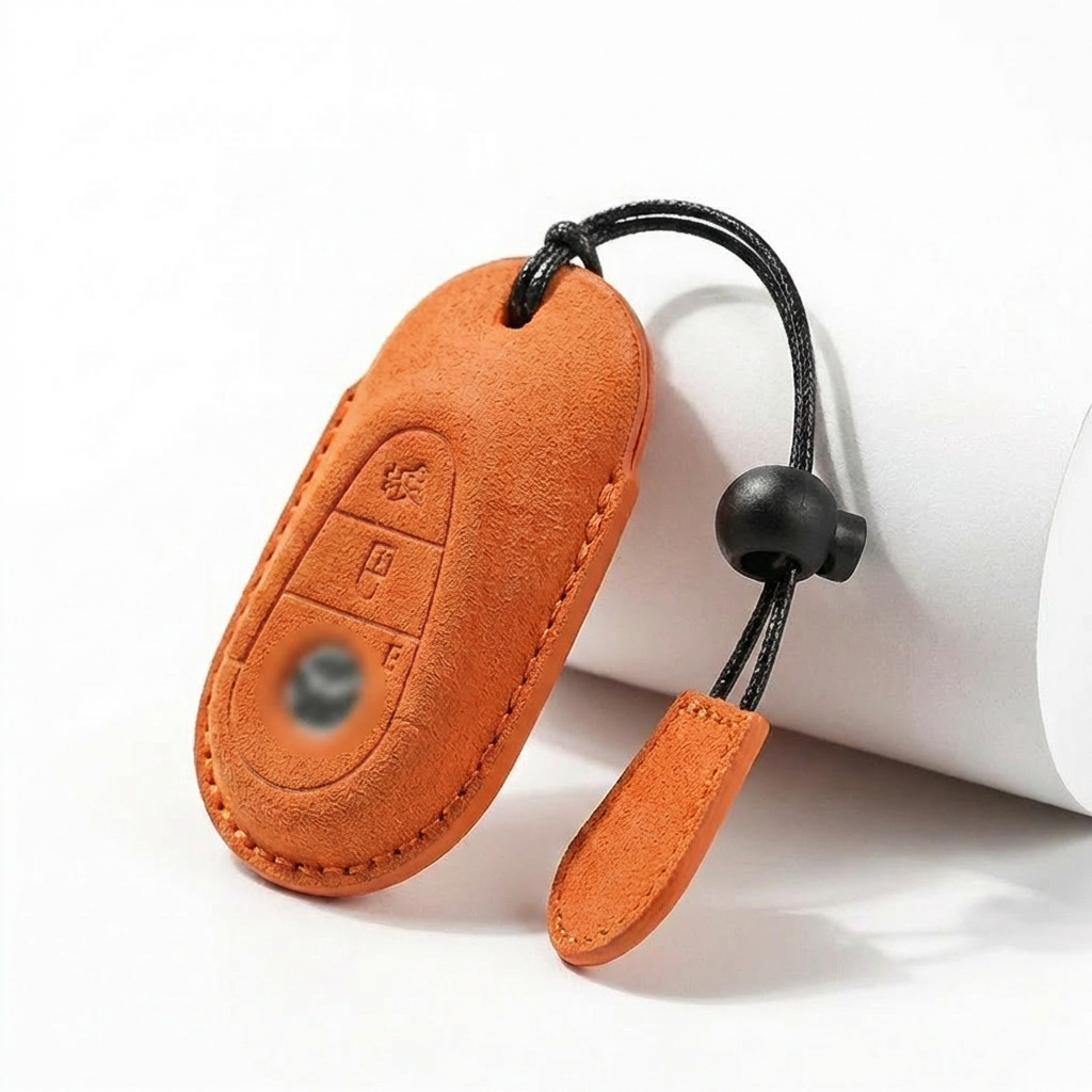 Suede Key Fob Cover Fits Mercedes-Benz – Select Your Key Type