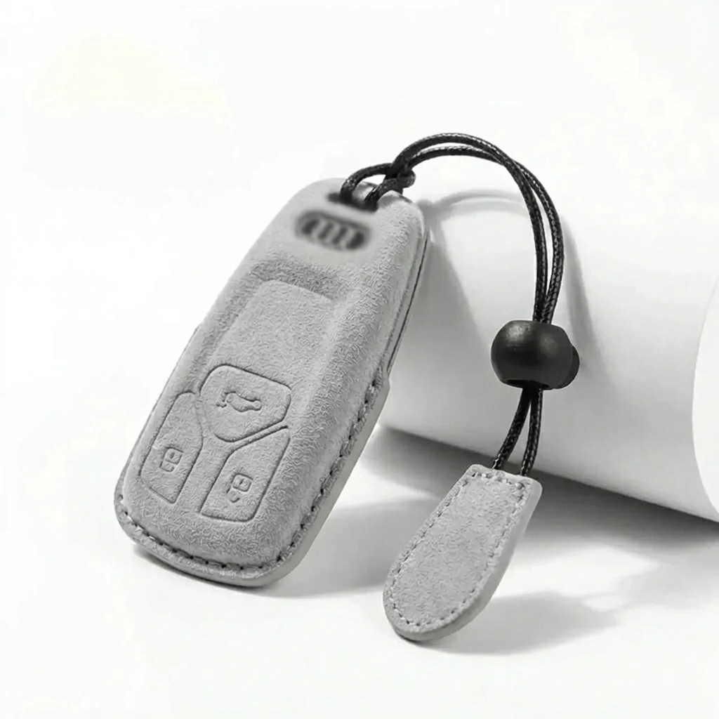 Suede Key Fob Cover Fits Audi  – Select Your Key Type