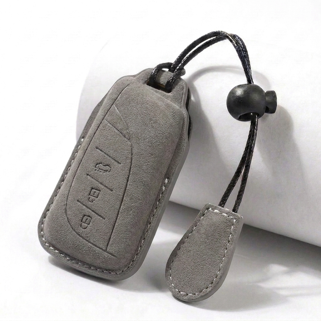Suede Key Fob Cover Fits Lexus - Select Your Key Type