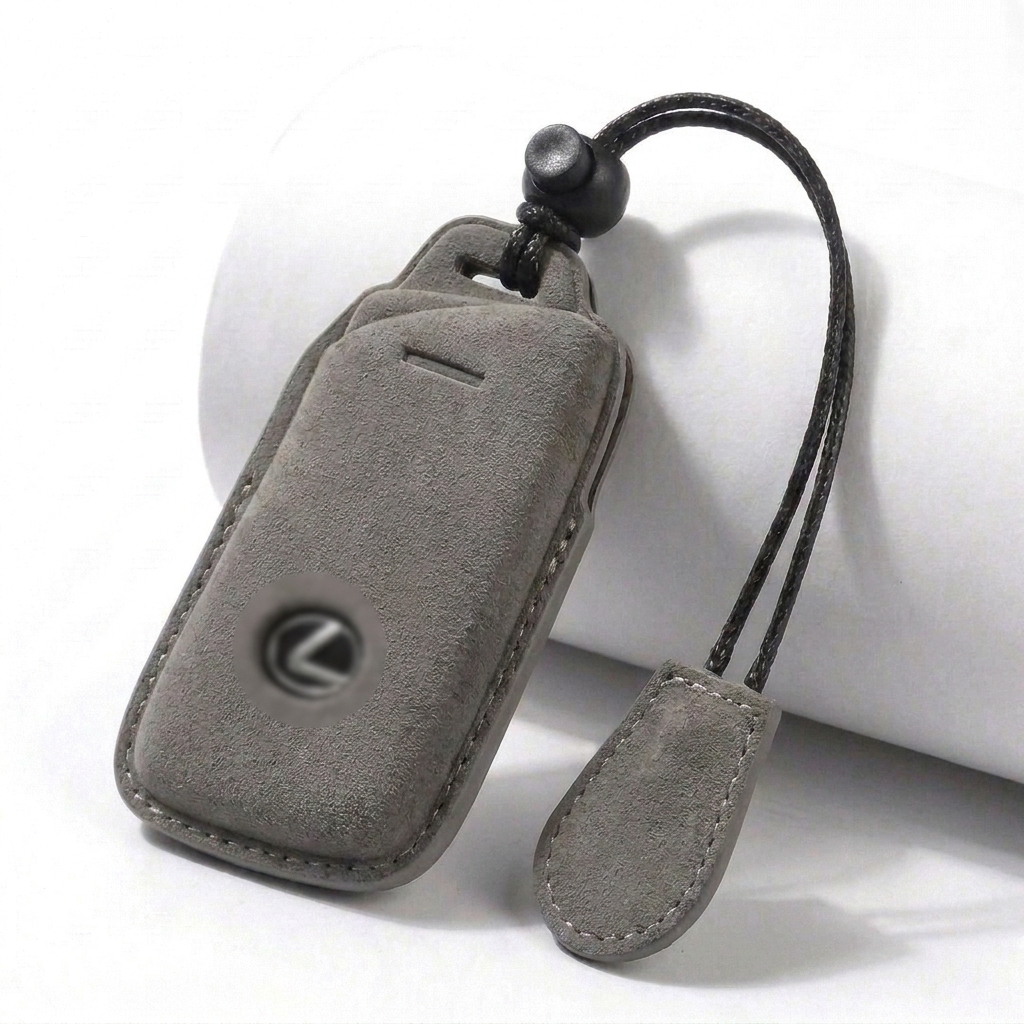 Suede Key Fob Cover Fits Lexus - Select Your Key Type