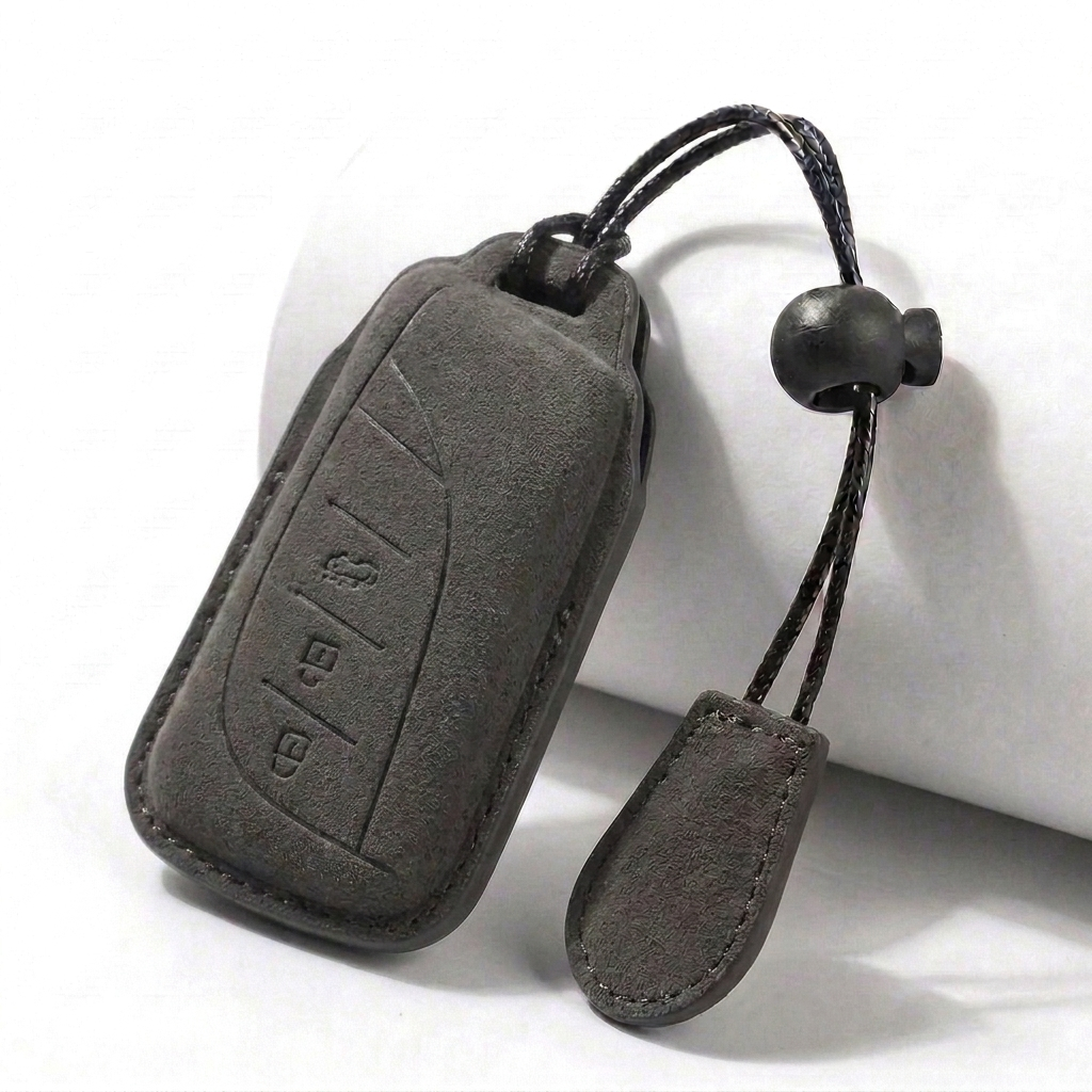 Suede Key Fob Cover Fits Lexus - Select Your Key Type